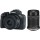 Canon EOS R50 Mirrorless Camera with Lens RF-S 18-45 STM + 55-210 Lenses Black (Promo Cashback Rp 1.000.000)